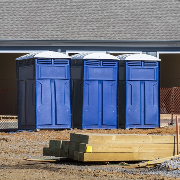 how do you dispose of waste after the porta potties have been emptied in Bohners Lake